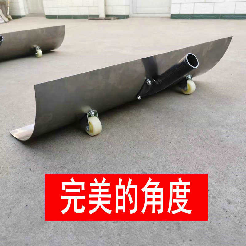 加长加厚加大推雪铲雪推子铲雪除雪板新款一米带轮合金钢优惠