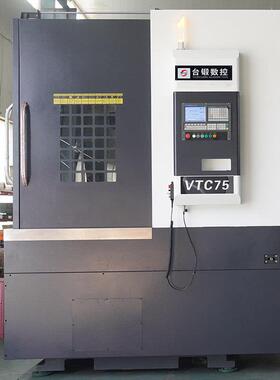 VTC750数控立车汽车配件火车轮车削立式车床线轨高精度高转速立车