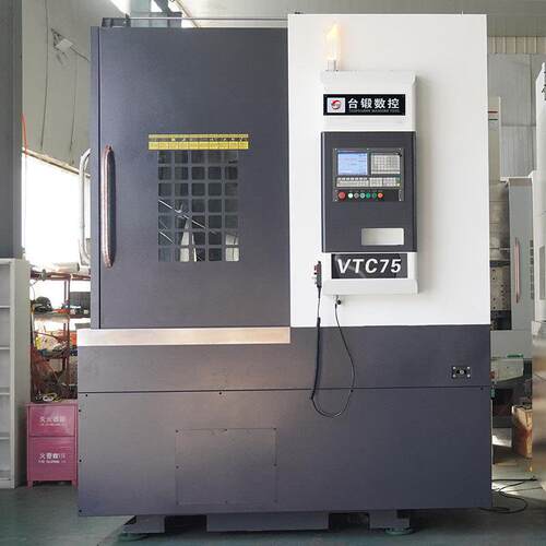 VTC750数控立车汽车配件火车轮车削立式车床线轨高精度高转速立车