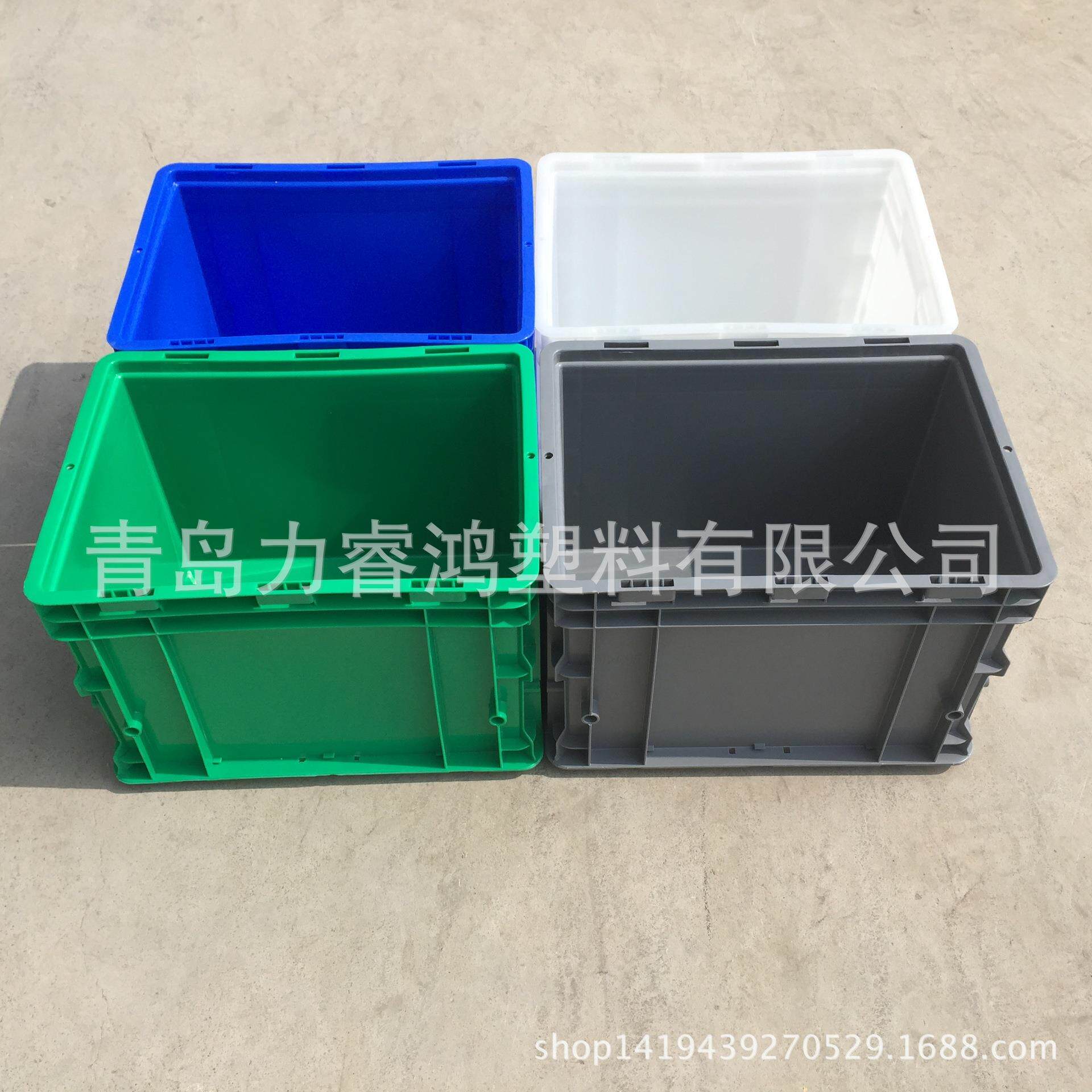 新款直销400*00*280纯料物流箱辽宁吉林周转箱塑料箱电子配件箱