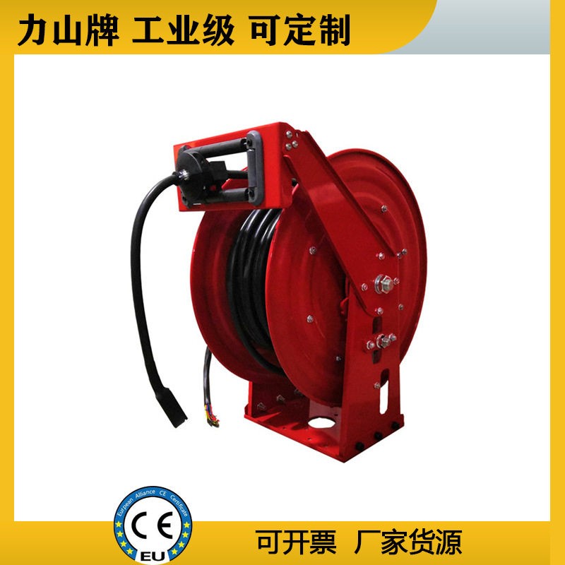 定制电缆卷筒电鼓自动伸缩卷线器光纤舞台机械工业防爆重型卷盘厂