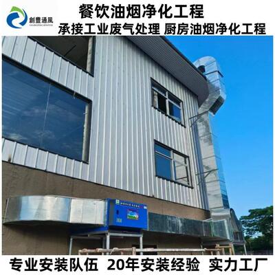 安工TNN车间烟雾废气净食化处理装堂单位学校酒店厨房油烟净业化