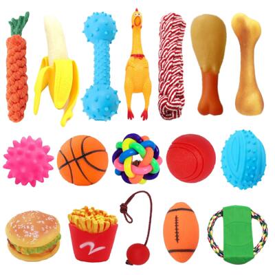 1pcs Diameter 6cm Squeaky Pet Dog Ball Toys for Small Dogs