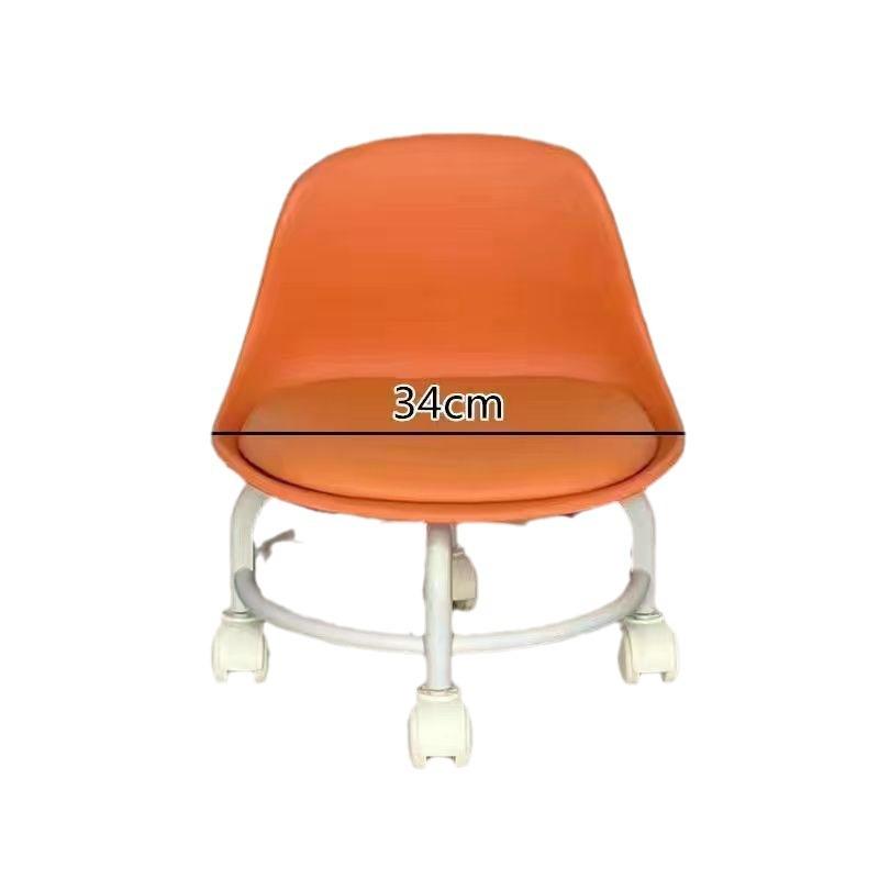 伊姆斯小户型换鞋凳滑轮靠背餐椅