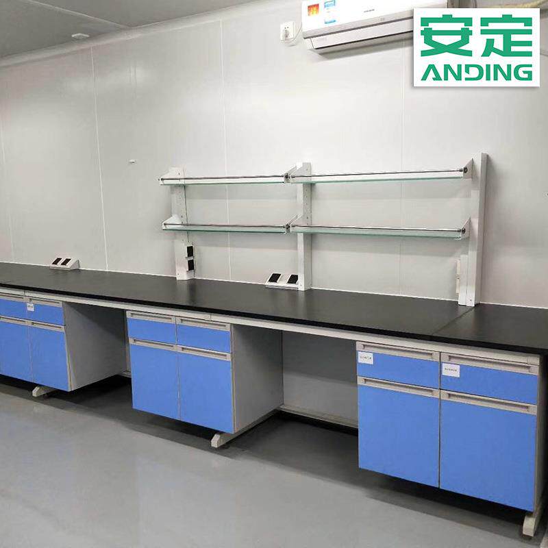钢木实验台实验室实验台中央边台化学边台理化板实验室工作台设备