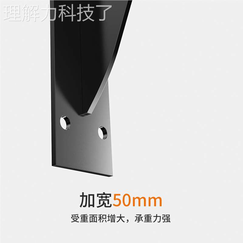 不锈上置物架三角支撑架ZG202204托架承重支墙三脚架收纳神器壁挂