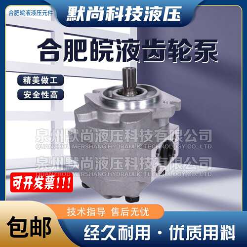 合肥皖液齿轮泵CBK-G427/G432/G436/F440/F444-AF 铝合金液压泵