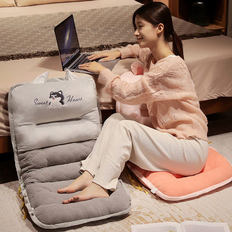 卡通萌趣动物温感乳胶一体坐垫冬季办公室久坐腰靠座椅垫毛绒屁垫,居家布艺,美臀垫/保健坐垫,淘宝优惠券,粉丝福利购,淘宝优惠卷