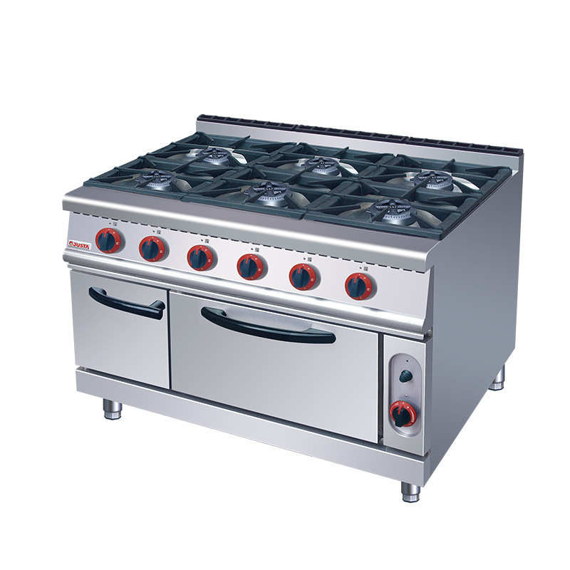 佳斯特商用大功率立式多头煲仔饭机 多功能六头燃气煲仔炉连焗炉