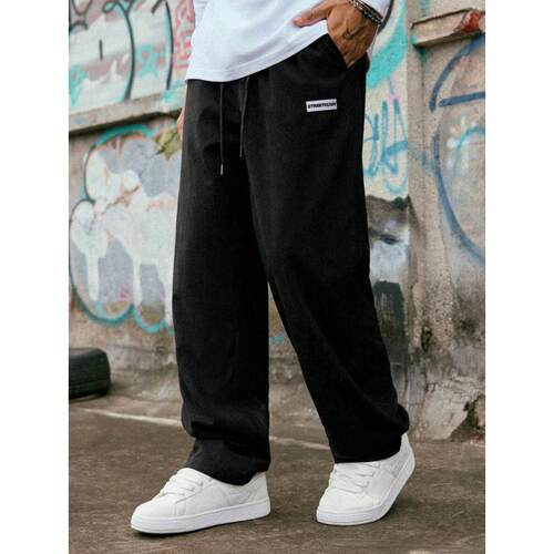 U 36306 Ice silk loose straight pants 冰丝宽松直筒休闲裤
