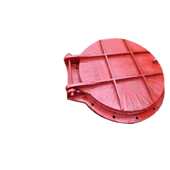 铸铁拍门浮箱铸铁圆拍门防倒灌复合材料钢制拍门污水管道侧翻拍门