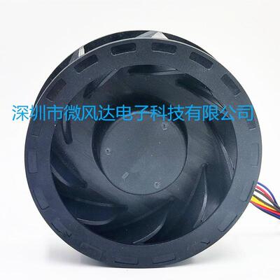 120MM调速圆盘风机12042离心风扇车载空气净化器风机大风量