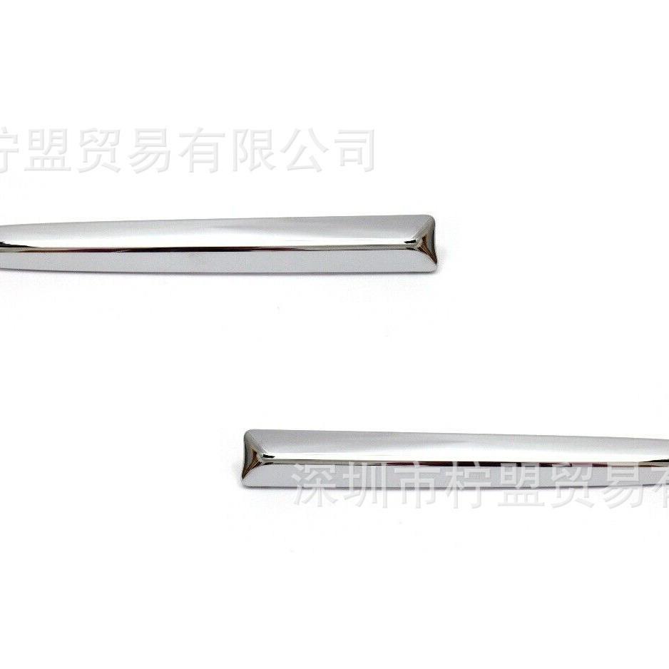 新款前保险杠上饰条镀铬饰条对套件菲亚特500(312)2007-2015
