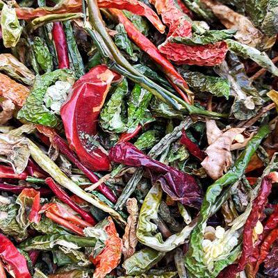 东北干辣椒瓢青红辣椒干农家纯手工自晒辣椒干吉林特产一斤包邮