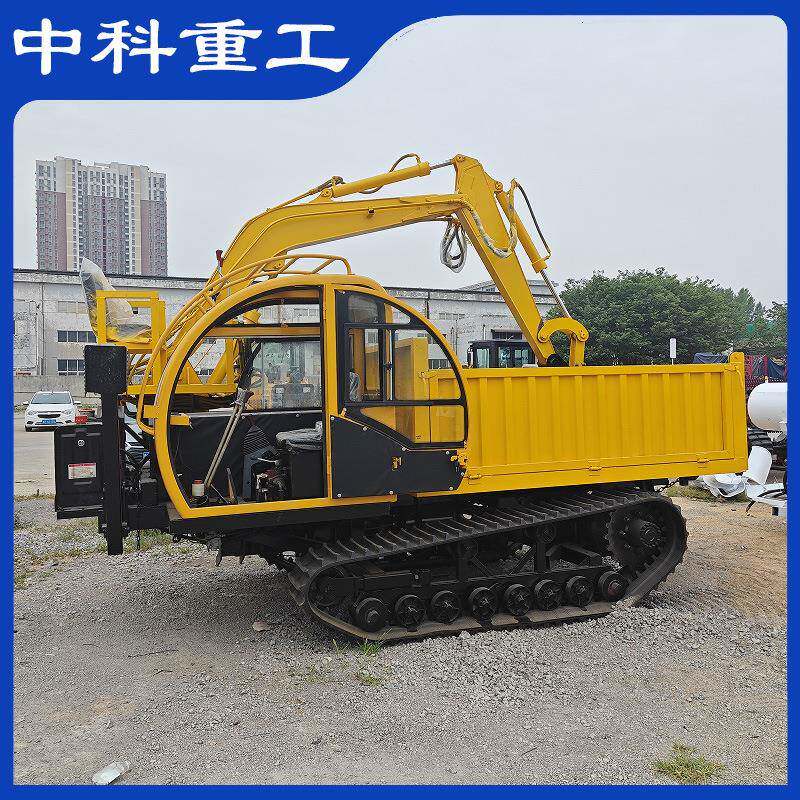 全地形运输履带车工程混凝土农用化肥运输车道路基建履带运输车
