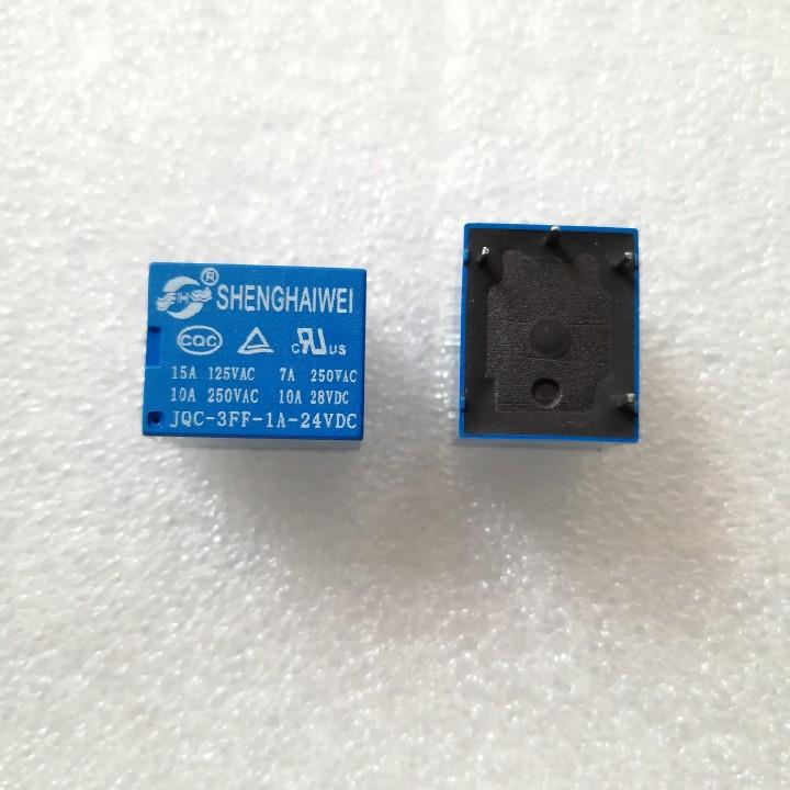 盛海威继电器 T73 JQC-3FF-1A-24V 10A 小家电线路板专用