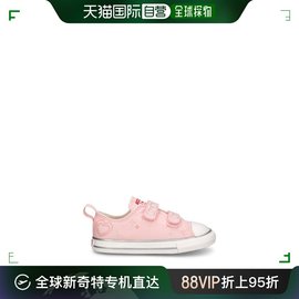 香港直邮converse匡威女童，刺绣心形帆布，粘扣运动鞋童鞋