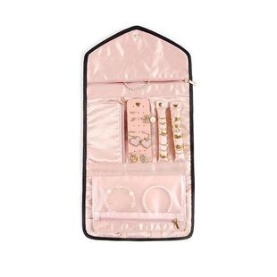 轻奢随身首饰收纳包旅行收拾包高档精致耳环项链手饰便携收纳袋