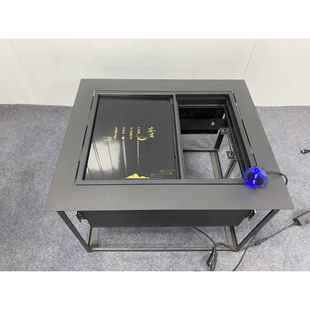 电动翻板升降茶几无线遥控支架客厅家用餐桌两用语音家具支撑架