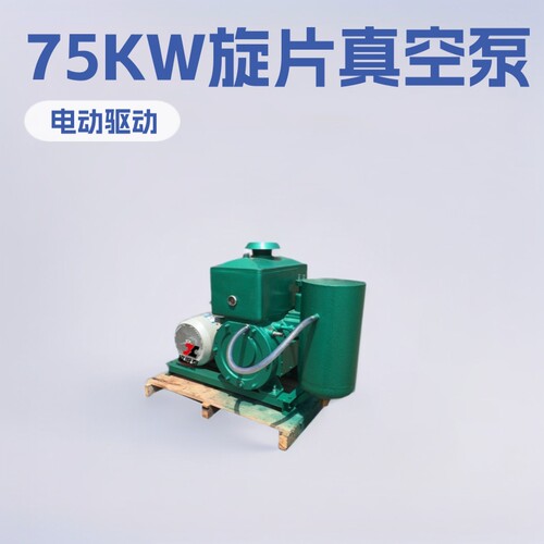 深圳高真空度2X-100真空泵机7.5KW旋片式真空泵气体传输泵灯泡