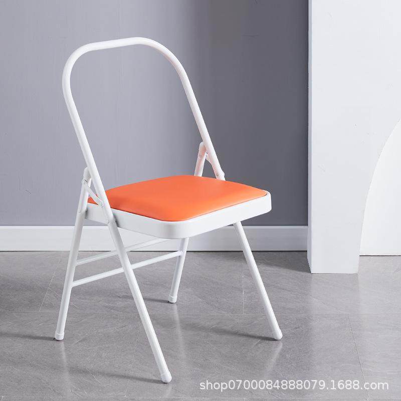 瑜伽专用椅子专业瑜伽椅练倒立辅助工具用品折叠的凳子腰托舒适款