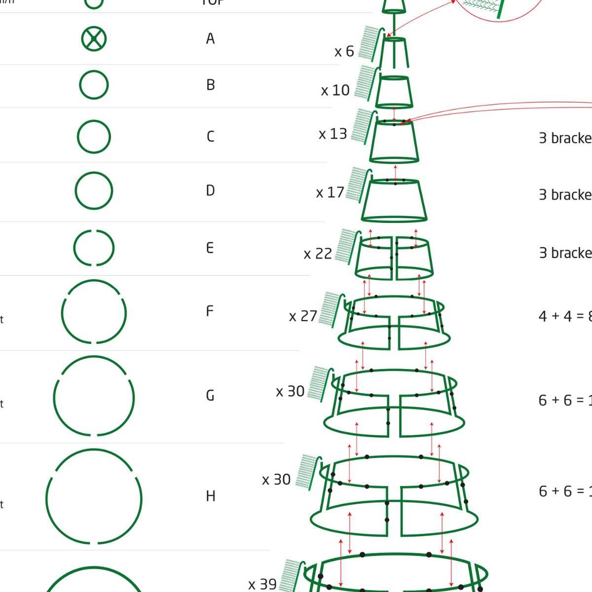 结构酒店商场厂家圣诞树钢架圣诞树设计大型装饰大型圣诞树专业