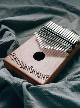 正品2402新版丨1USAM卡林巴琴拇入指琴7音初学者门kalimaba