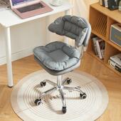 简约家用电脑椅子靠背软包书桌椅学生宿舍寝室凳子升降旋转办公椅