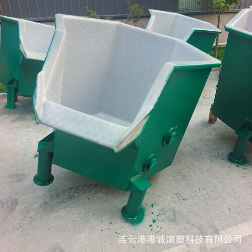 浮选机衬塑 钢衬塑 衬PE耐酸碱材质 石英沙浮选机 12MMPE厚度