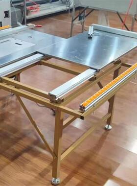 全自动家装款无尘子母锯可安装大裸机折叠式不蹦边子母推台锯