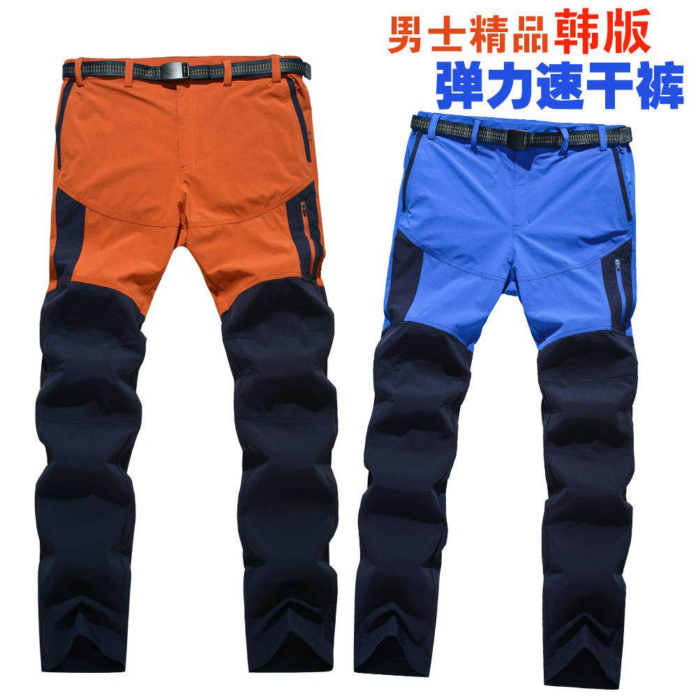 户外服装新款男士弹力速干裤骑行裤高档韩版弹力裤1569