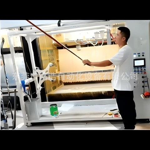 直销生产自动多轴往复机设备无规则形状喷漆设备多功能喷漆机