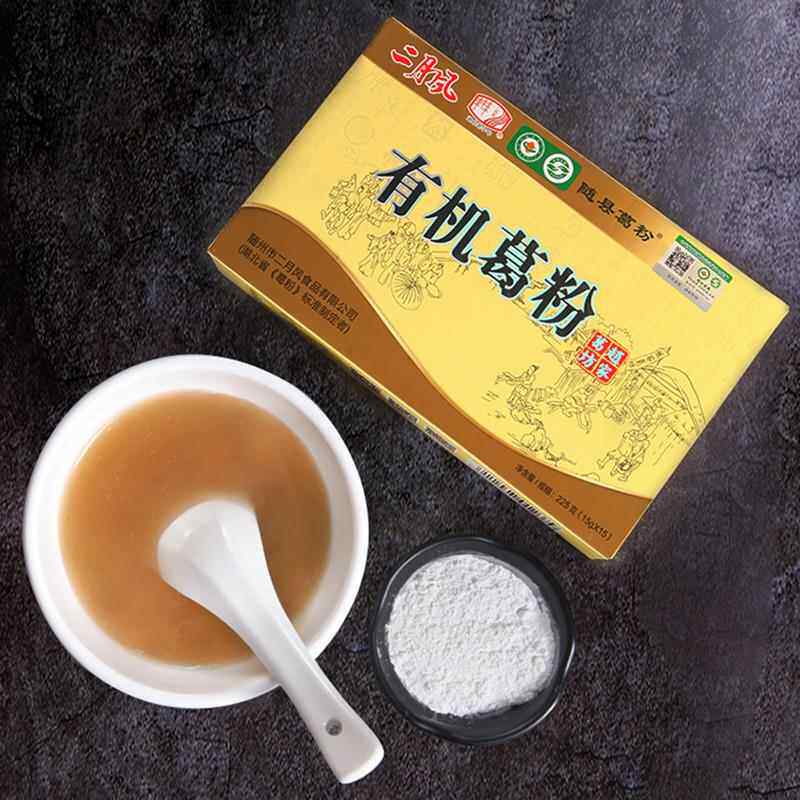 二月风营养冲泡葛根粉有机柴葛粉女性早餐小袋包装食品225g盒