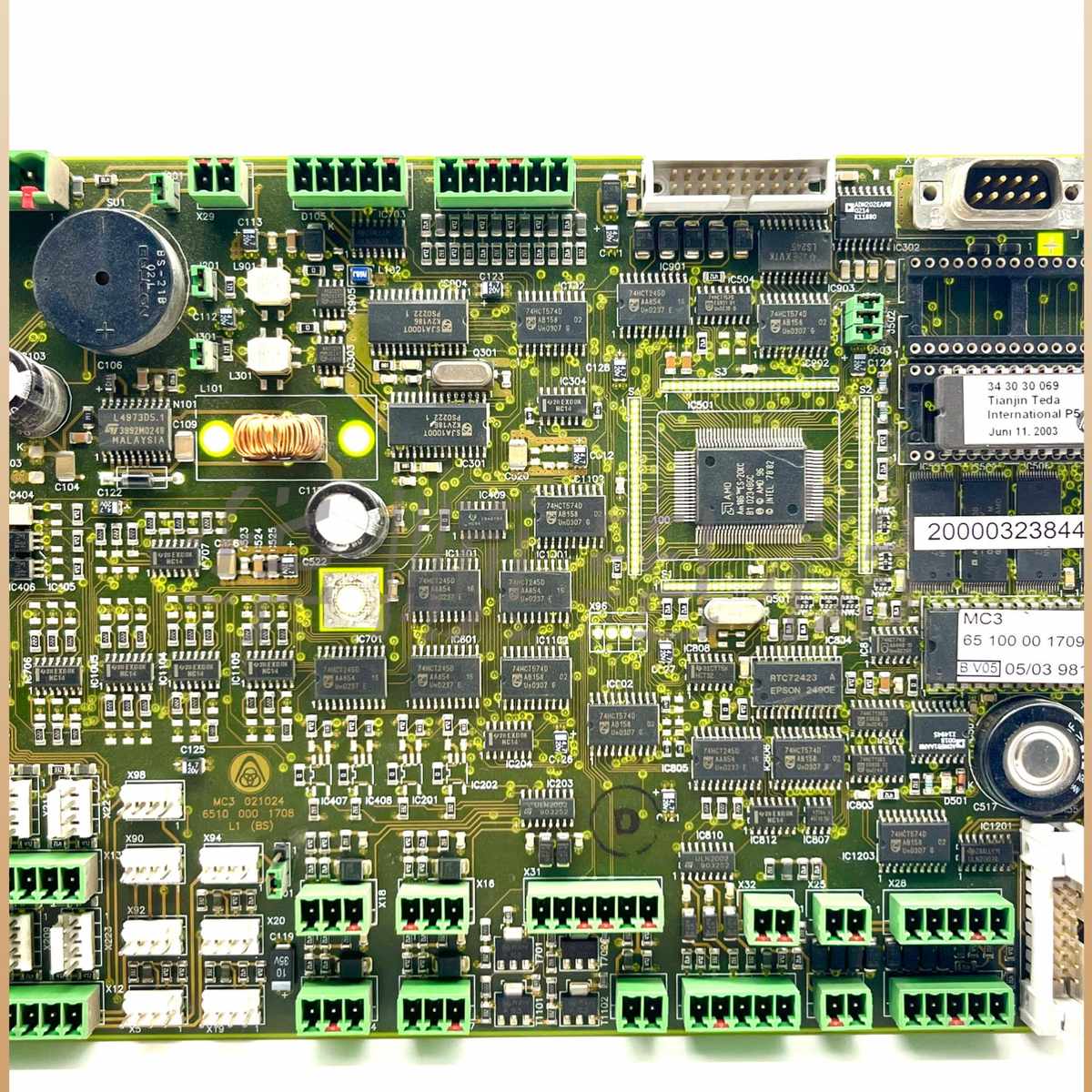 蒂森电梯MC3主板蒂森主板TCM-MC3主板MC3 021024/6510 000 1708