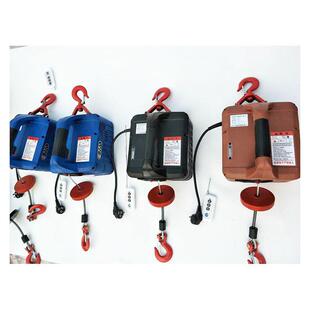 220V家用升携降小型吊机牵引小机型电动葫吊芦遥控便式BHR提微升