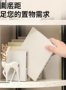 置物架餐厅收角纳架落地卧室墙柜客厅转角柜三VCX角形拐角角书架