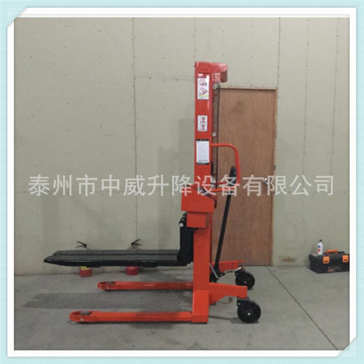 现货2吨手动称重式液压堆车 托盘堆垛车升车电子称重叉车