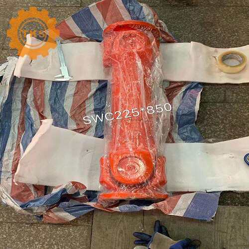 重型伸缩法兰传动轴厂家生产 SWC490BH万向节 油泵专用传动轴苏州