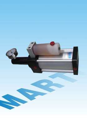 台湾匡信增压器MHA1217 直压式气动液压缸增压气缸MARTO厂家