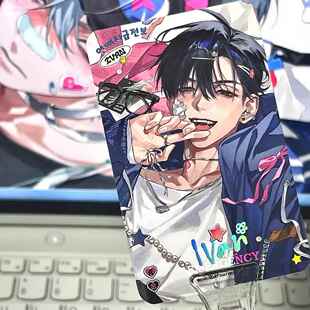 新款异形舞台周边自制IVAN TILL高颜值同人谷ins风拍立得三寸小卡