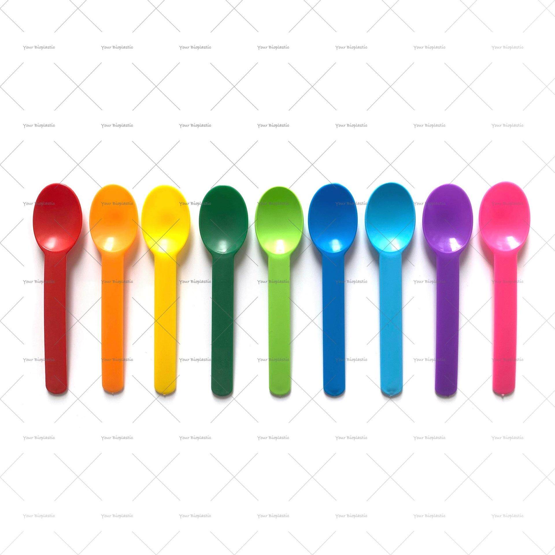 独立装5g量勺5克塑料勺子平底粉末液体计量勺面膜勺有刻度三个装