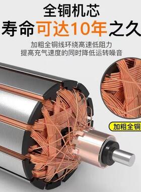 车气载充泵汽电动轮324胎多功能12v加气泵用车打气泵无便携式电车