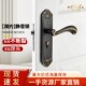 铝合金门锁小50机械锁体室内实木出租房间门锁通用型五金锁具厂家
