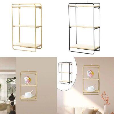 Wall Mount Storage Rack Versatile Lightweight Coffee Shop