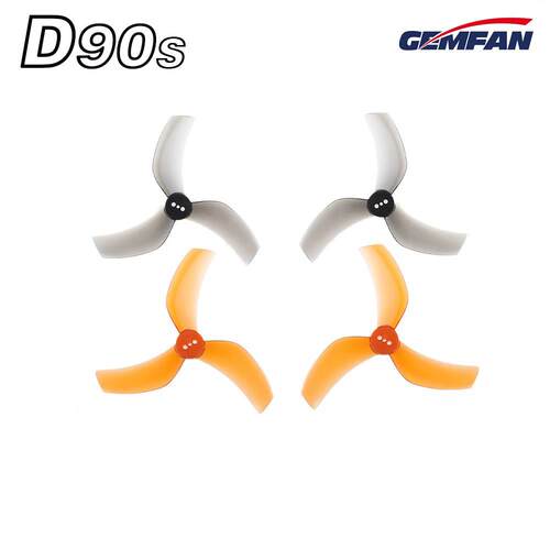GEMFAN乾丰D90S-3叶3.5寸倒置涵道穿越机格普黑影35桨叶Bee35