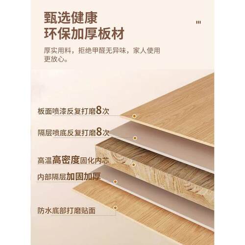衣柜一4门到用卧室租房用组见详情合免安装可022新款收纳衣出橱工