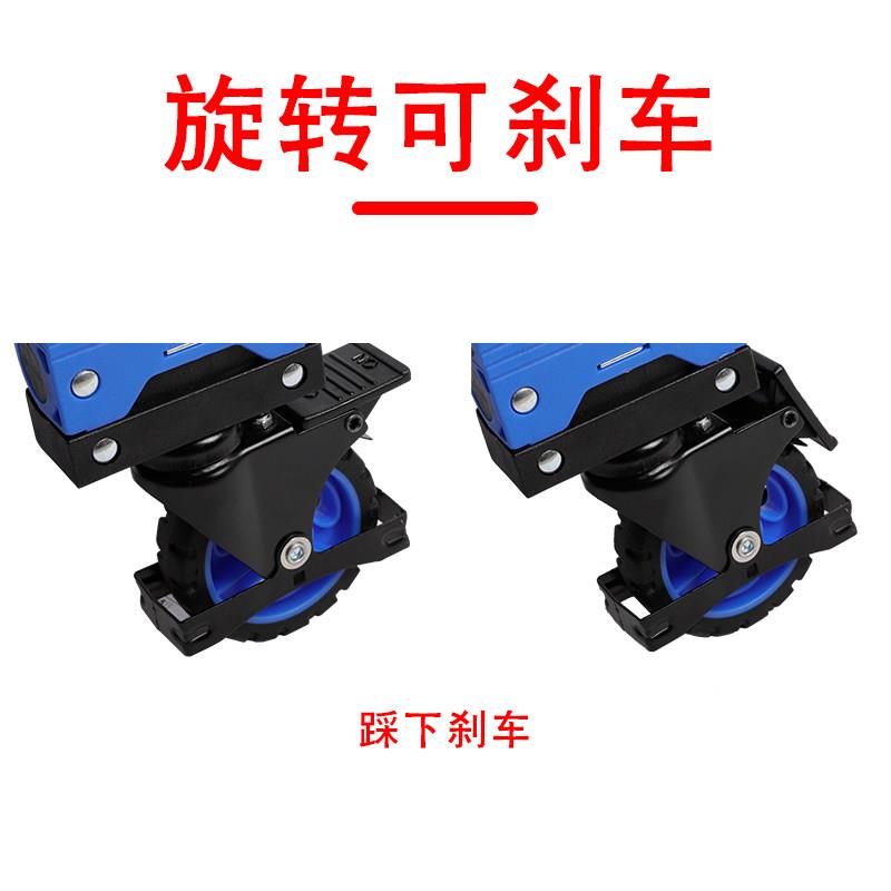 顺搬和推手推车平板FW-90TP1车车家用小拉车运刹车小车拉货折叠手