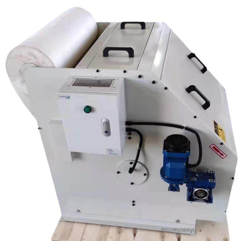 钢管轧齿机切削液集中处理用鼓式纸带过滤器