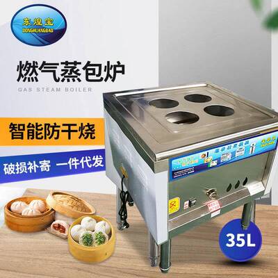 商用多孔豪华蒸包炉蒸汽炉点心多功能炊事设备蒸炉燃气厨房酒楼茶