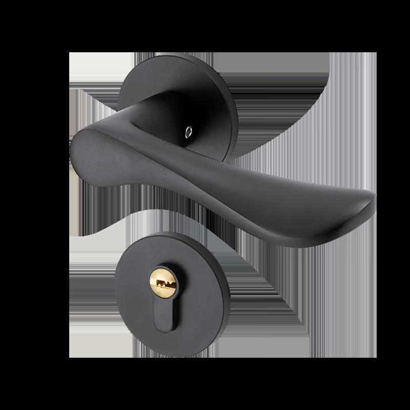 梅花装门锁室内房门静锁音门卧室锁MAF58木门锁子把手锁锁办公室